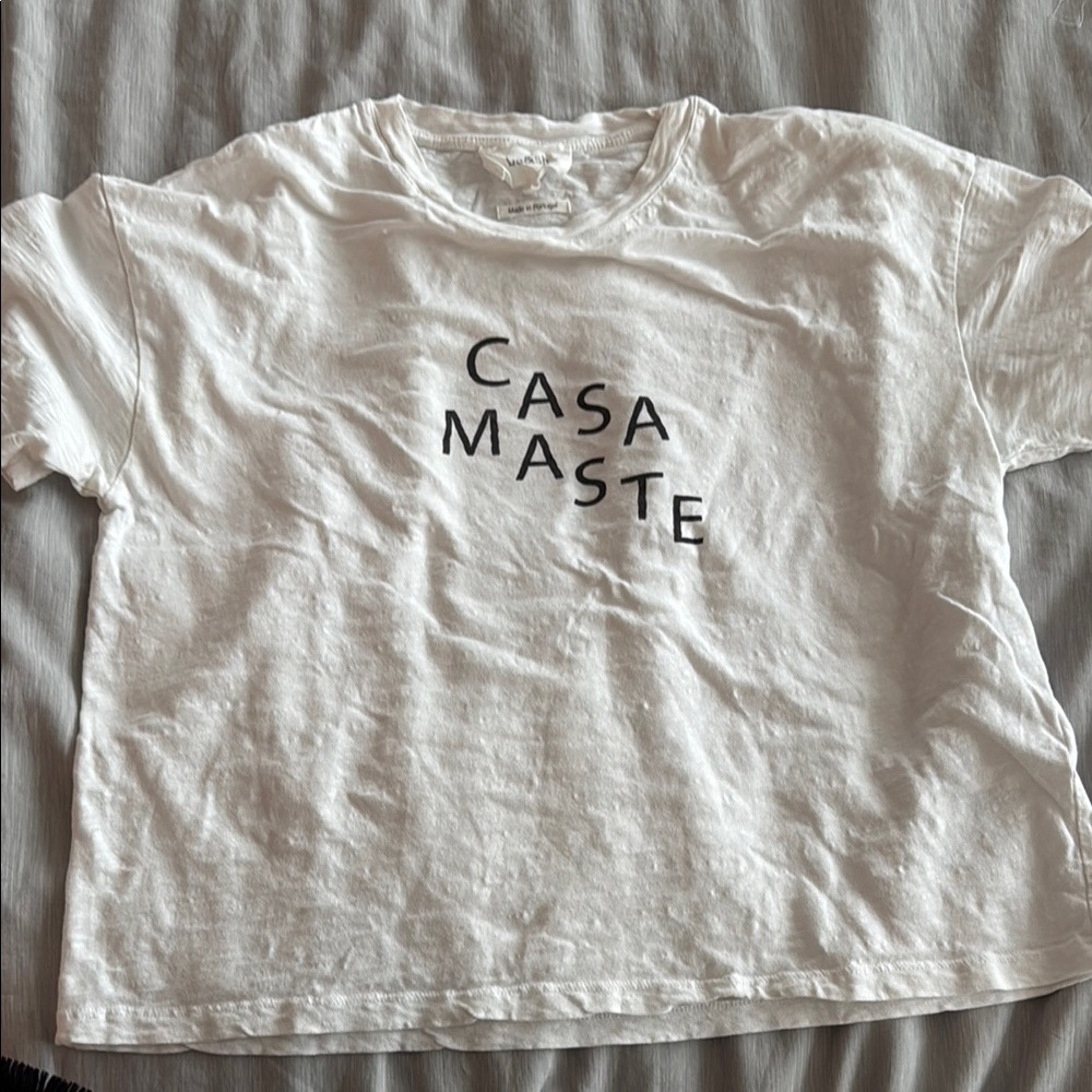 ba&sh Light Gray T-Shirt